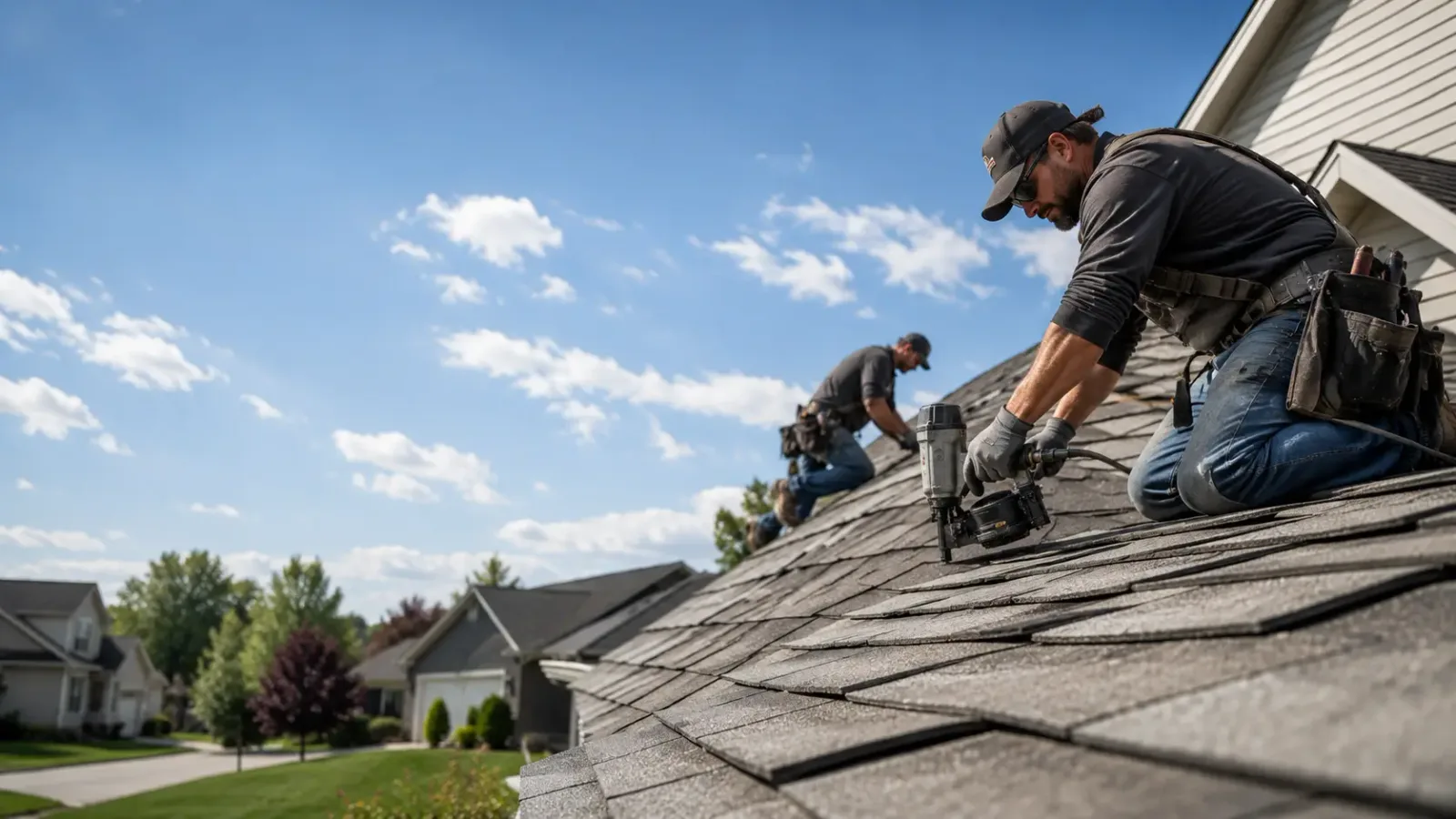 Storm Damage Roof Repair in Bentley, KS near me
